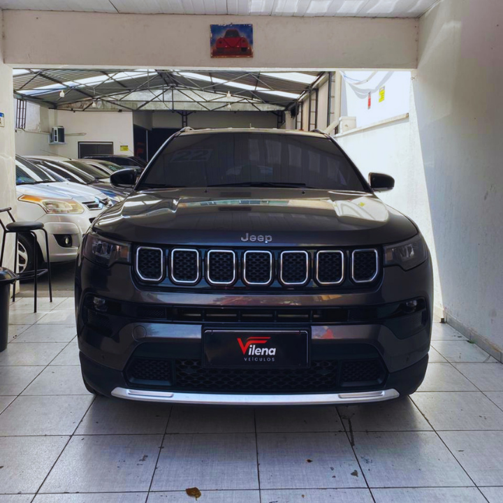 2022 JEEP COMPASS LIMITED 1.3 TURBO FLEX – BLINDADO
