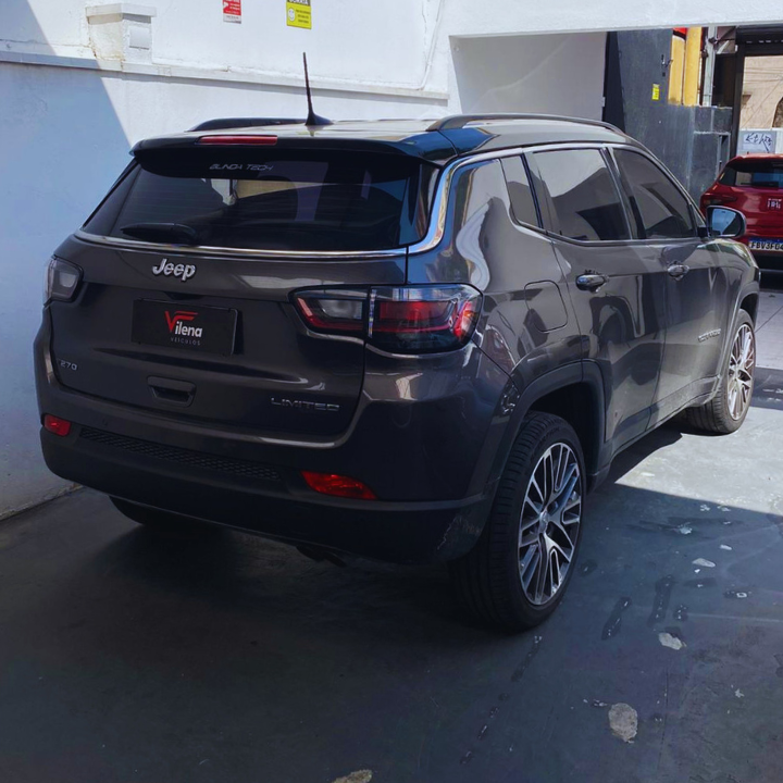 2022 JEEP COMPASS LIMITED 1.3 TURBO FLEX – BLINDADO