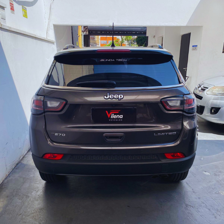 2022 JEEP COMPASS LIMITED 1.3 TURBO FLEX – BLINDADO