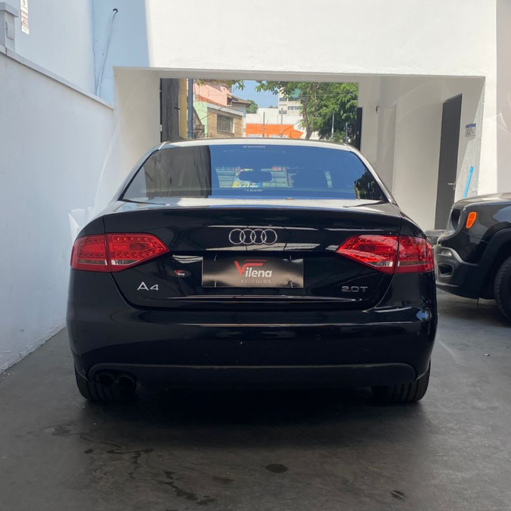 2012 AUDI A4 2.0T AUTOMATICA GASOLINA – TETO SOLAR/BLINDADA