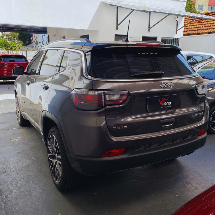 2022 JEEP COMPASS LIMITED 1.3 TURBO FLEX – BLINDADO