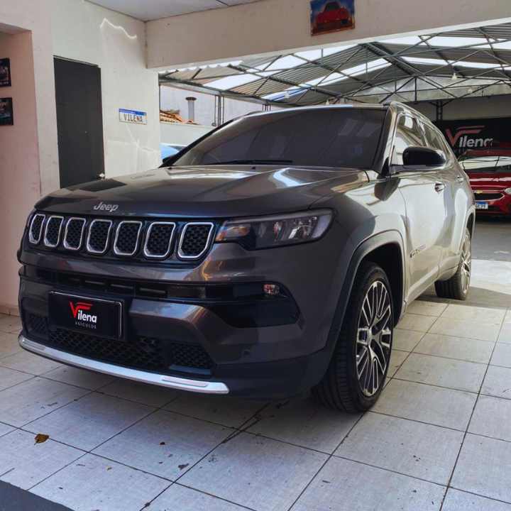 2022 JEEP COMPASS LIMITED 1.3 TURBO FLEX – BLINDADO