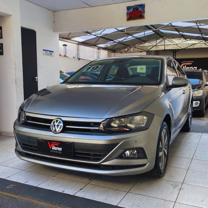 2019 VW VIRTUS 1.0 200 TSI COMFORTLINE AUTOMÁTICO – ÚNICO DONO