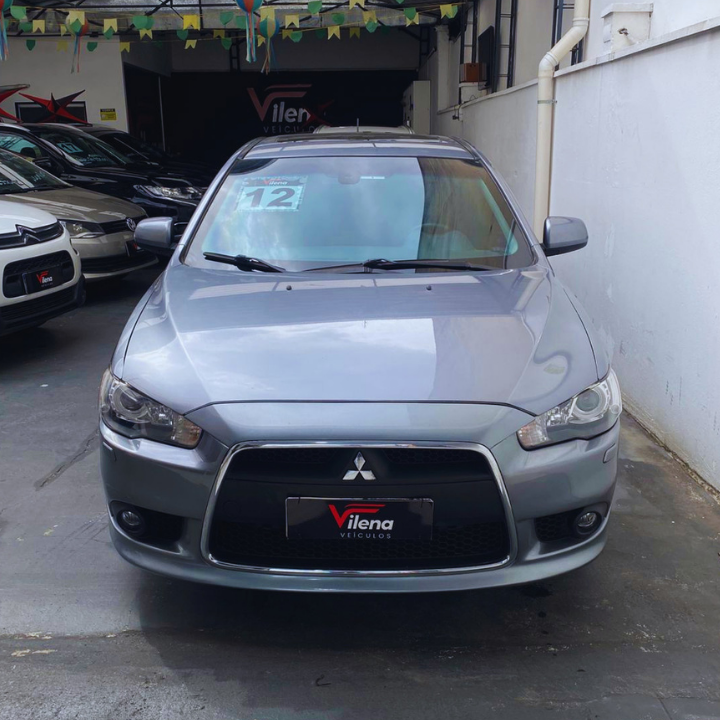 2012 MITSUBISHI LANCER GT 2.0 GASOLINA – BLINDADO/TETO SOLAR