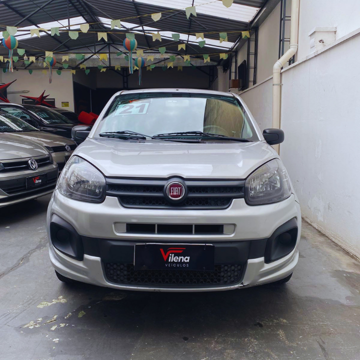 2021 FIAT UNO 1.0 ATTRACTIVE FLEX MANUAL – BAIXO KM