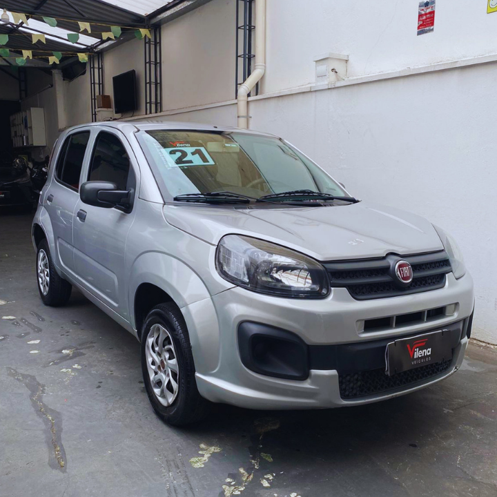 2021 FIAT UNO 1.0 ATTRACTIVE FLEX MANUAL – BAIXO KM