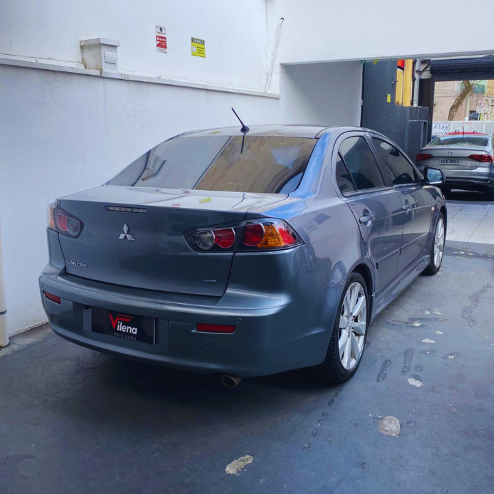 2012 MITSUBISHI LANCER GT 2.0 GASOLINA – BLINDADO/TETO SOLAR