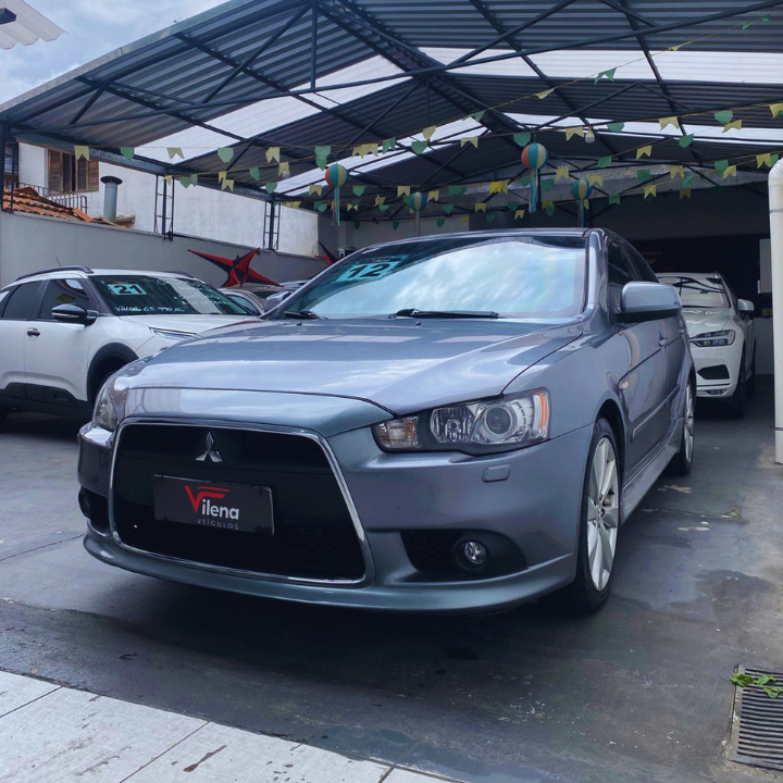 2012 MITSUBISHI LANCER GT 2.0 GASOLINA – BLINDADO/TETO SOLAR