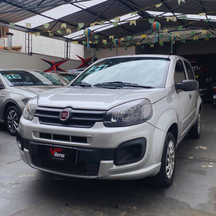 2021 FIAT UNO 1.0 ATTRACTIVE FLEX MANUAL – BAIXO KM